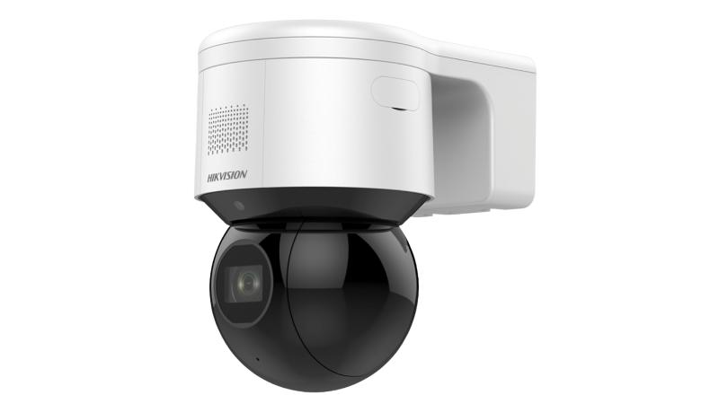 Camera de supraveghere Hikvision DS-2DE3A404IWG-E/W  4 × IR Network PTZ Camera cu rezolutie de 4 MP (2560 x 1440);Zoom optic 4x, digital 16x;Performante ridicate in cazul luminii reduse datorita tehnologiei DarkFighter;WDR de 120 dB;IR 50m cu cut filter;Scanare patrulare: 8 zone, pana la 32 de