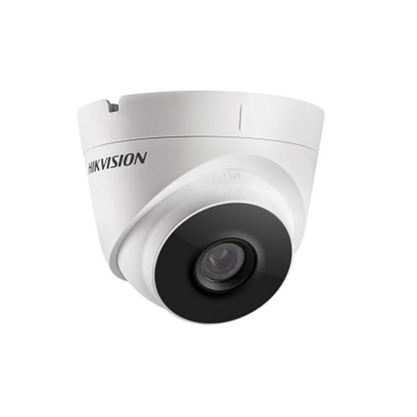 Camera de supraveghere Hikvision Turbo HD Dome DS-2CE56D8T-IT3F(2.8mm); 2MP; 2MP high performance CMOS Ultra-Low Light; rezolutie: 1920 (H) × 1080 (V); iluminare: Color: 0.003 Lux @ (F1.2, AGC ON), 0 Lux with IR; lentila: 2.8mm, FOV 104°(2.8 mm), distanta IR: 60metri, EXIR 2.0, smart IR; 130 dB true