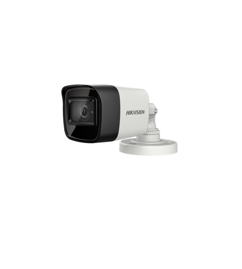 Camera de supraveghere Hikvision Turbo HD Bullet DS- 2CE16U1T-ITF (2.8mm); 8.29mp; 4K; Fixed Lens: 2.8mm; 8.3MP @12.5fps(Default), 5MP@ 20fps,4MP@25fps(P)/30fps(N),2MP@25fps(P)/30fps(N), EXIR, 20m IR, Outdoor EXIR Bullet, ICR, 0.01 Lux/F1.2, 12VDC, Smart IR, DNR, OSD Menu (Up the Coax), IP67;