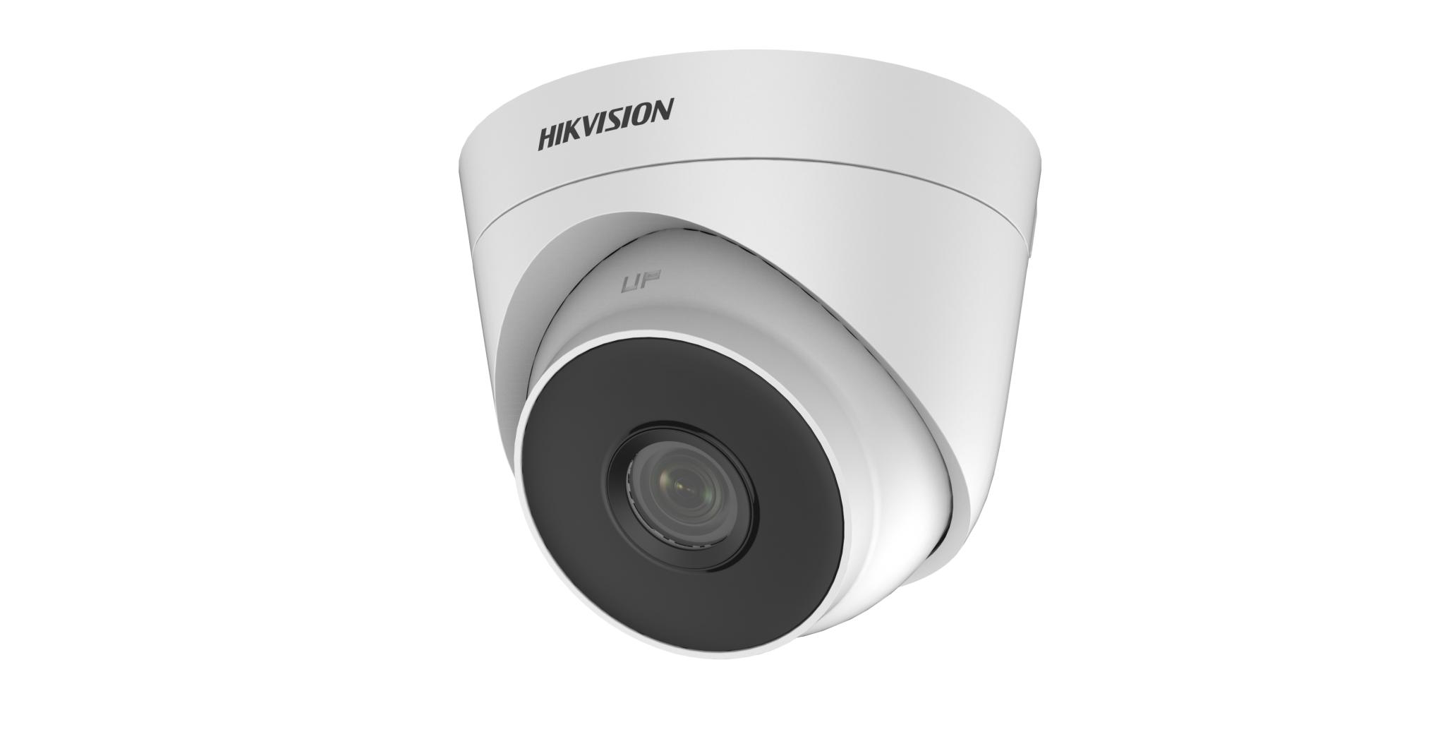 Camera supraveghere Hikvision TurboHD turret DS-2CE56D0T-IT3F(2.8mm)(C); 2MP, megapixel high performance CMOS, rezolutie: 1920 (H) × 1080 (V)@ 25FPS, iluminare: 0.01 Lux@(F1.2, AGC ON), 0 Lux with IR, lentila fixa: 2.8mm, unghi vizualizare:  horizontal FOV: 106.4°, vertical FOV: 57.9°, diagonal FOV