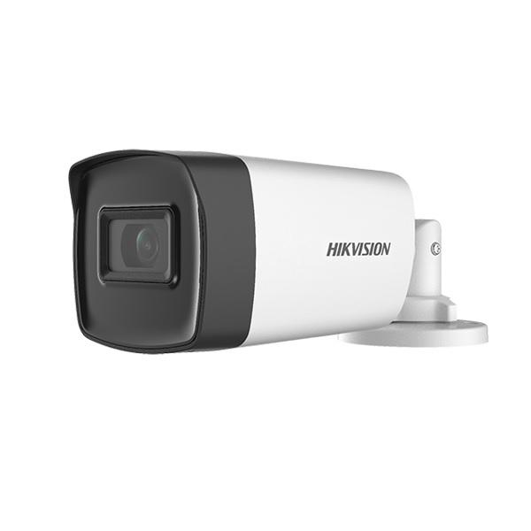 Camera supraveghere Hikvision Turbo HD bullet DS-2CE17H0T-IT3F(2.8mm) (C), 5MP, rezolutie: 2560 x 1944, 5M@20fps, 4M@30fps, iluminare: 0.01 Lux @ (F1.2, AGC ON), 0 Lux with IR, lentila: 2.8 mm, distanta IR: 40 metri, Digital WDR/ICR/AGC/2D DNR, TVI/AHD/CVI/CVBS, alimentare: 12 VDC, IP67, temperatura