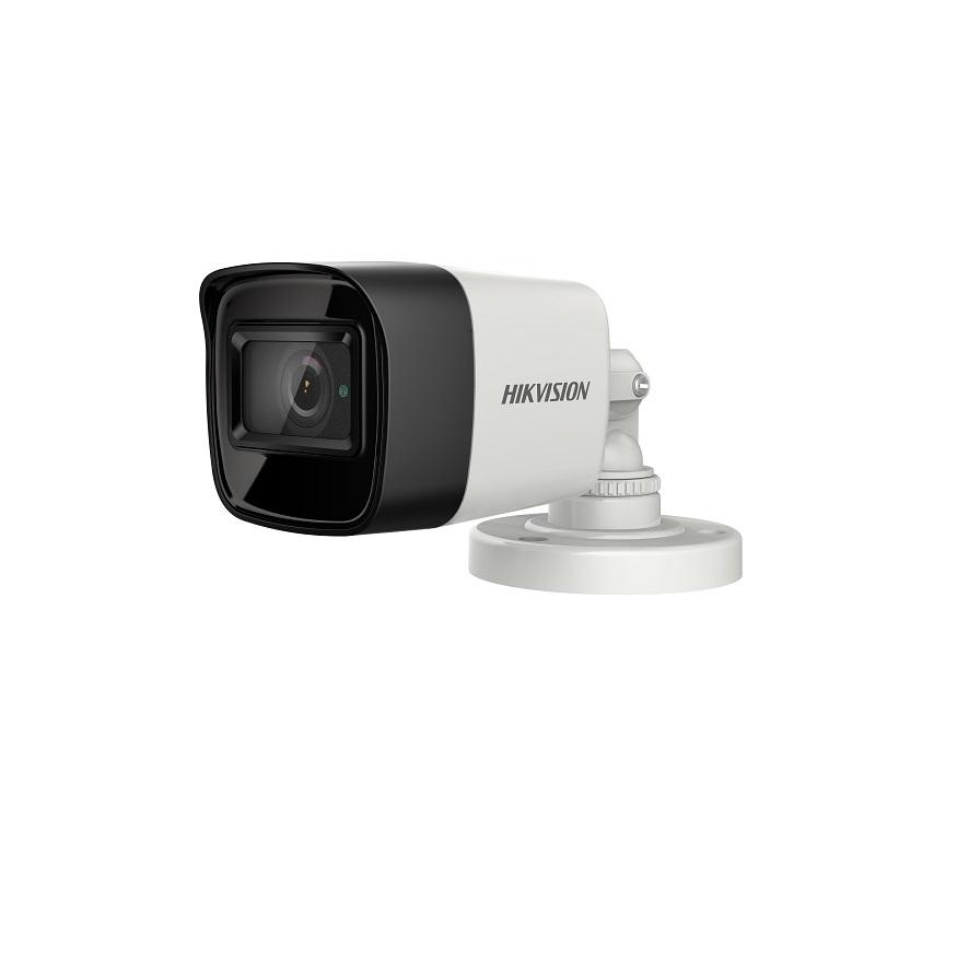 Camera de supraveghere Hikvision Turbo HD Outdoor Bullet, DS-2CE16H8T- ITF(2.8mm); 5MP; Fixed Lens: 2.8mm; 5MP@20fps, 4MP@25fps(P)/30fps(N) (Default), EXIR, 20m IR, Outdoor EXIR Bullet, ICR, 0.005 Lux/F1.2, 12VDC, Smart IR, True WDR,3D DNR, OSD Menu(Up the Coax), IP67;