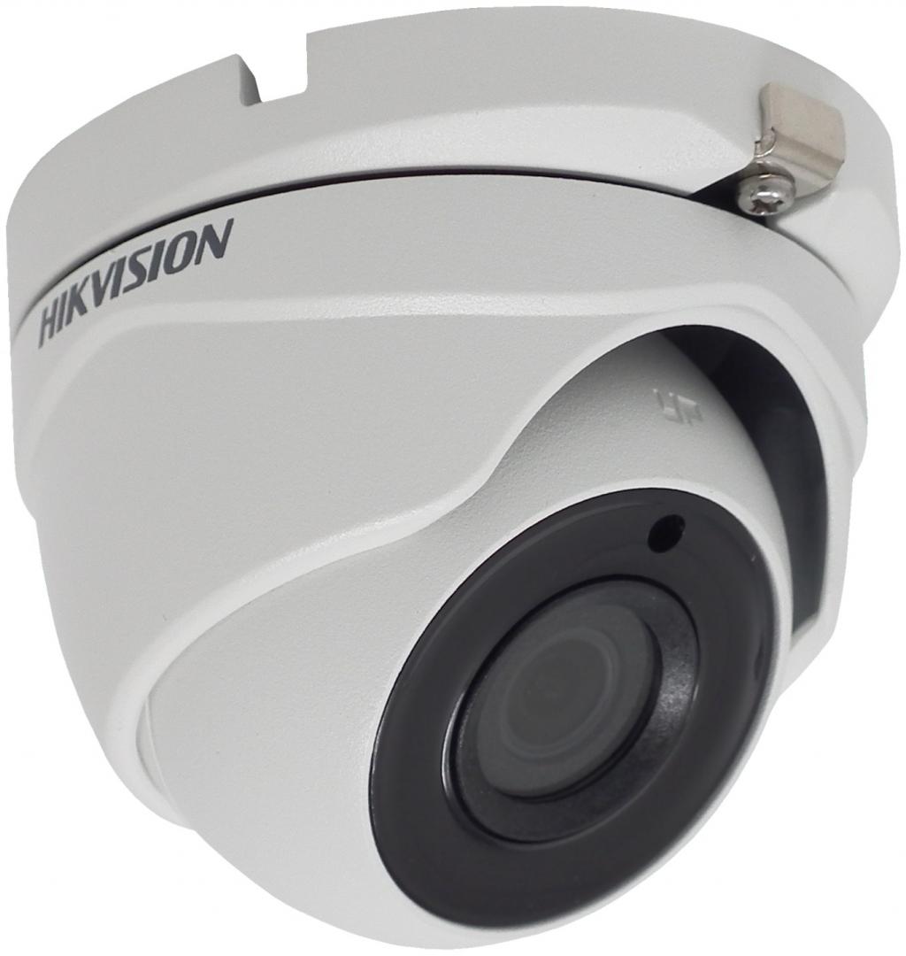 Camera de supraveghere Hikvision Outdoor Eyeball, DS-2CE56D8T-ITME (2.8mm); 2MP; Fixed Lens: 2.8mm; HD1080P, 0.005 Lux/F1.2, EXIR, 20m IR, built-in POC, OSD Menu, True WDR, IP67, 2MP Smart FSI CMOS Sensor, FOV: 103.5o';