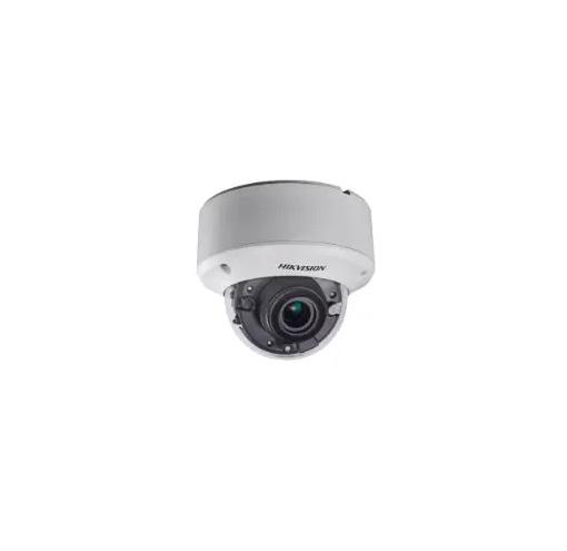 Camera de supraveghere Hikvision TurboHD Dome DS-2CE56D8T-VPIT3ZE(2.7- 13.5mm); 2MP; STARLIGHT Ultra-Low Light; 2 Megapixelhigh-performance CMOS; FULL HD 1080p@25fps; Color: 0.003 Lux @ (F1.2, AGC ON), 0 Lux with 60 m IR distance; lentila varifocala motorizata: 2.7mm-13mm, Dimension Ø145.2 mm ×