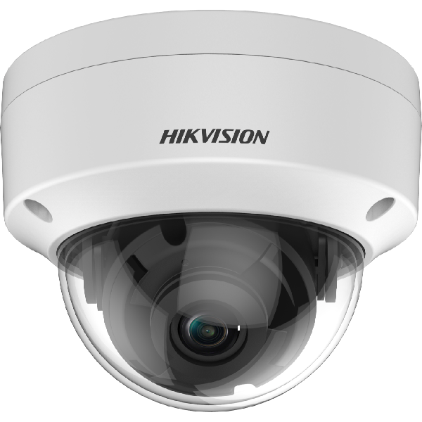 Camera supraveghere Hikvision Turbo HD dome DS-2CE57H0T-VPITE(2.8mm)C, 5MP, senzor: 5 MP CMOS, rezolutie: 2560 × 1944@20fps, iluminare: 0.01 Lux@(F1.2, AGC ON), 0 Lux cu IR, lentila: 2.8mm, distanta IR: 20m, Smart IR, Digital WDR/ICR/AGC/AWB/BLC/HLC/Global, camera 4 in 1 TVI/AHD/CVI/CVBS