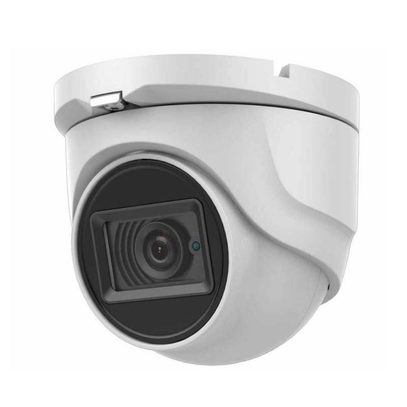 Camera de supraveghere Hikvision TurboHD Turret, DS-2CE76U1T-ITMF (2.8mm); 8.3MP; Fixed lens: 2.8mm; 8.29 MP high performance CMOS; PAL/NTSC; 0.01 Lux@(F1.2, AGC ON), 0 Lux with IR; PAL: 1/12.5 s to 1/50,000 s NTSC: 1/15 s to 1/50,000s; Pan: 0o to 360o, Tilt:0o to 180o, Rotate: 0o to 360o; 1x HD