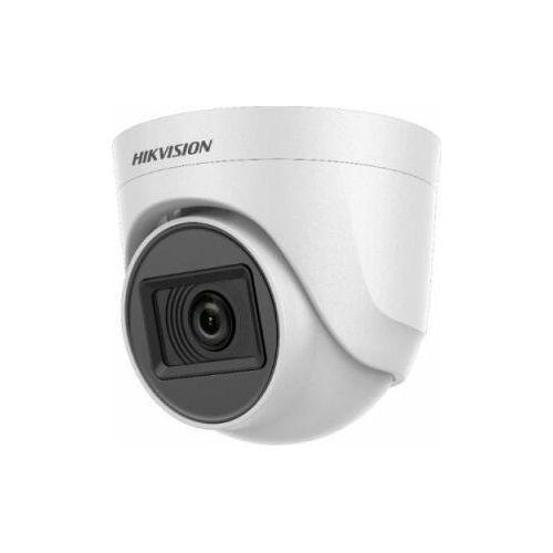 Camera supraveghere Hikvision Turret DS-2CE76D0T-ITPF(2.8mm)(C) ;2MP; 2 MP CMOS;rezolutie 1920 (H) × 1080 (V)@25fps; iluminare: 0.01 Lux@(F1.2, AGC ON),0 Lux with IR; lentila: 2.8mm; distanta IR: 20metri, Smart IR,2.8 mm, horizontal FOV: 101°, vertical FOV: 60°, diagonal FOV: 122°,alimentare: 12VDC