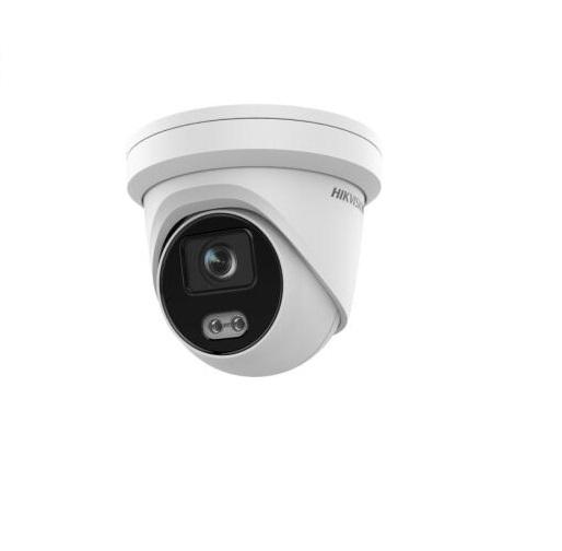 Camera de supraveghere video Hikvision IP Turret DS-2CD2343G2-L 2.8mm; 4MP; 1/3" Progressive Scan CMOS, Color: 0.018 Lux @ (F1.6,AGC ON), 0 Lux with IR; 4MP @25fps; lentila: 2.8mm; distanta IR: 30m, EXIR; triple stream; 120dB True WDR/BLC/3D DNR/ROI/HLC,