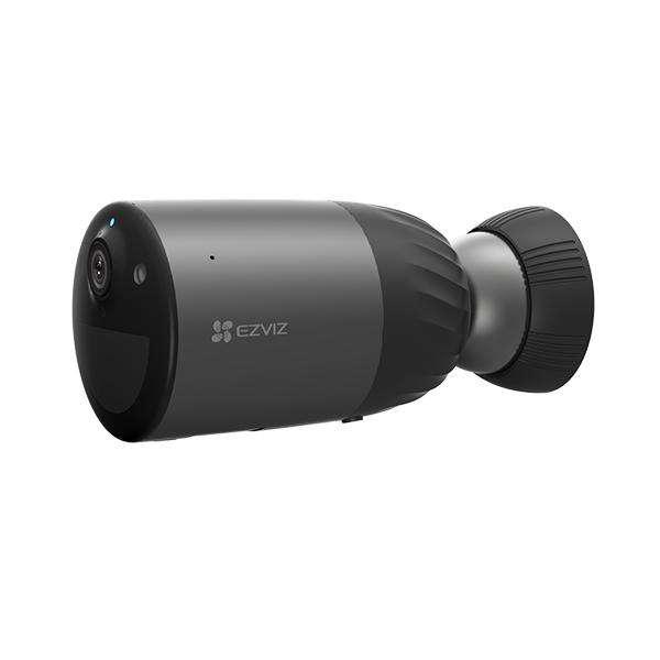 Camera supraveghere video WIFI cu baterie Ezviz CS-BC1C-A0-2C4WPBDL; rezolutie Full HD 4MP;25 FPS; distanta IR: 10 metri; comunicare audio bidirectionala; 3D DNR, DWDR, BLC; detector PIR integrat; comunicare WIFI 2.4GHZ; baterie reincarcabila Lithium-ion 7800mAh;grad de protectie: IP65;