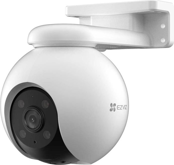 Camera EZviz WIFI PAN & TILT CS-H8-R100-1J5WKFL; Senzor:1/2.7" Progressive Scan CMOS; Lentila:4mm@ F1.6, Viewing angle: 46° (Vertica), 89° (Horizontal), 104° (Diagonal) 6mm@ F1.6, Viewing angle:28° (Vertica), 54° (Horizontal), 62° (Diagonal); Unghi PT:Pan: 340°, Tilt: 80°; Iluminare:0.5 Lux @ (F1.6