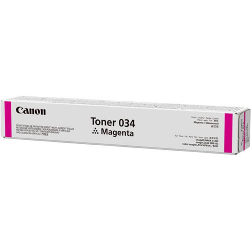 Toner Canon 034M, magenta, capacitate 7300 pagini, pentru IR1225 / IR1225IF