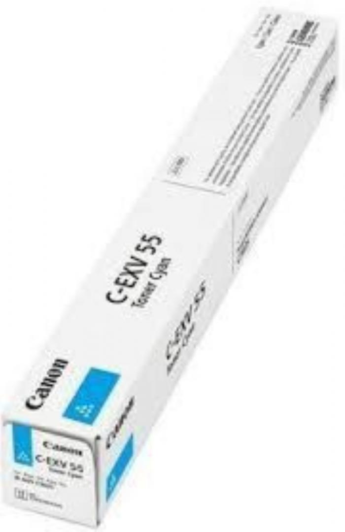 Toner Canon C-EXV55C, cyan, capacitate 18000 pagini, pentru IRAC256i3/356I3.