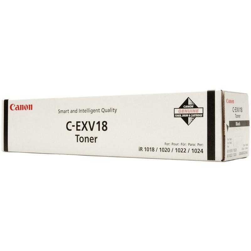 Toner Canon EXV18, black, capacitate 8400 pagini, pentru IR1018/1022 series