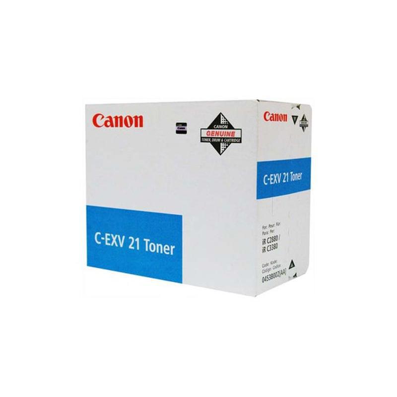 Toner Canon EXV21C, cyan, capacitate 14000 pagini, pentru IRC3380,2880