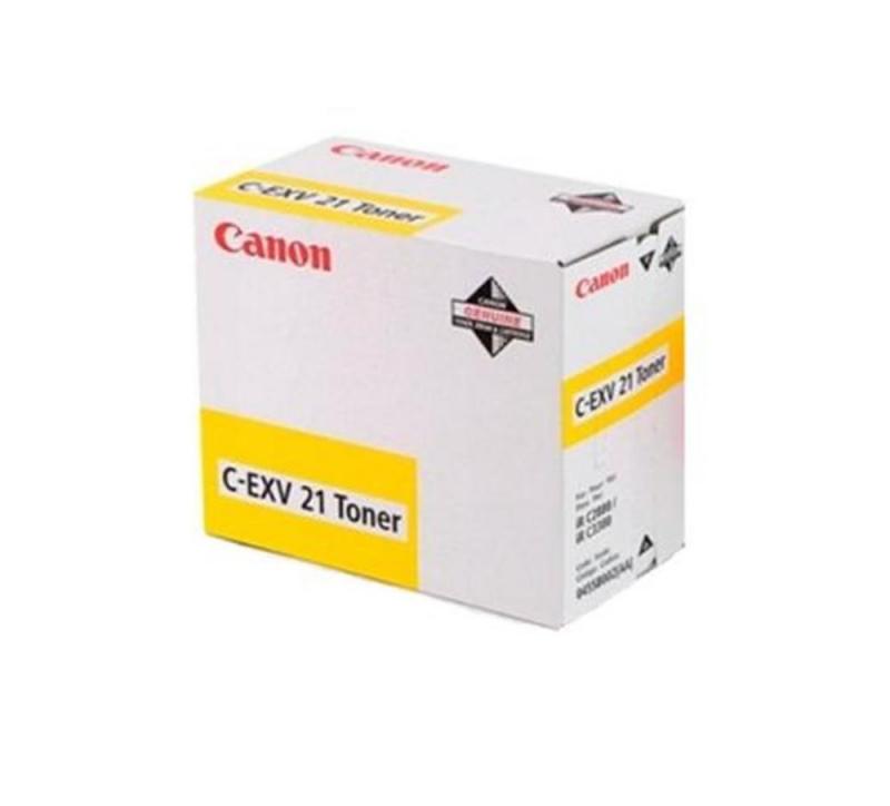 Toner Canon EXV21Y, yellow, capacitate 14000 pagini, pentru IRC3380,2880