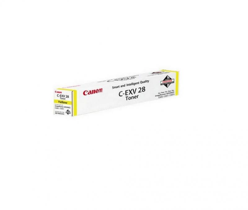 Toner Canon EXV28Y, yellow, capacitate 38000 pagini, pentru IR Advance C5045/5051