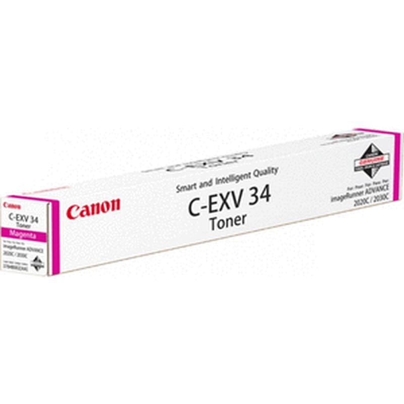 Toner Canon EXV34M, magenta, capacitate 19000 pagini, pentru IR Advance C2020/2030