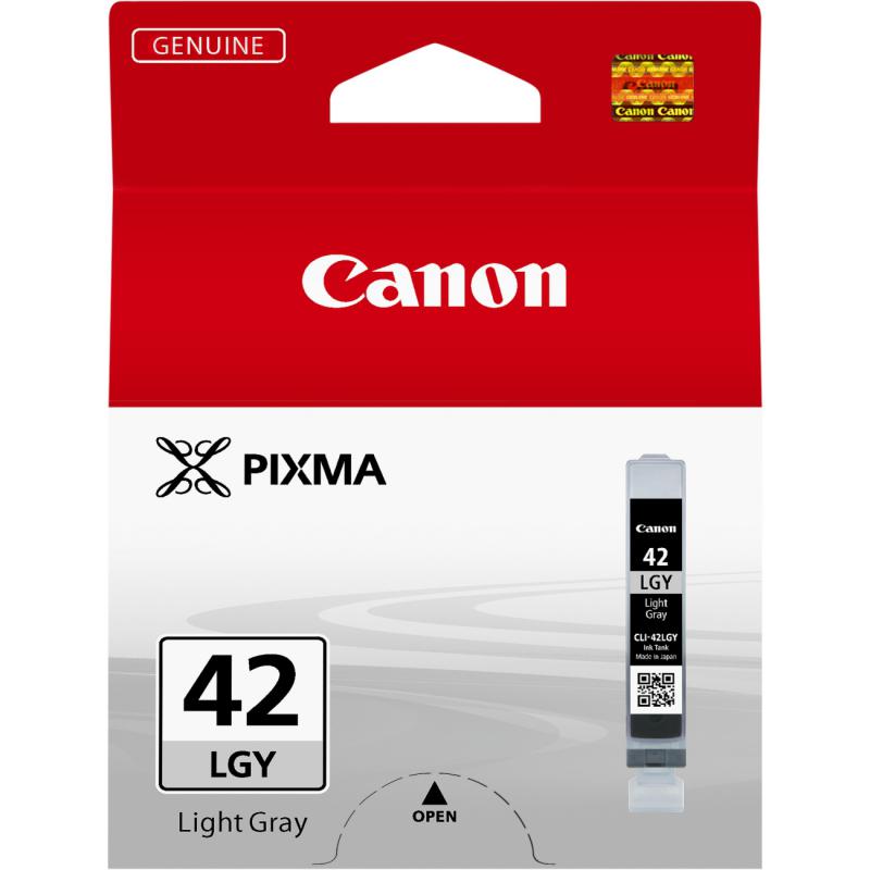 Cartus cerneala Canon CLI-42LGY, light grey, pentru Canon Pixma PRO-10, Pixma PRO-100.