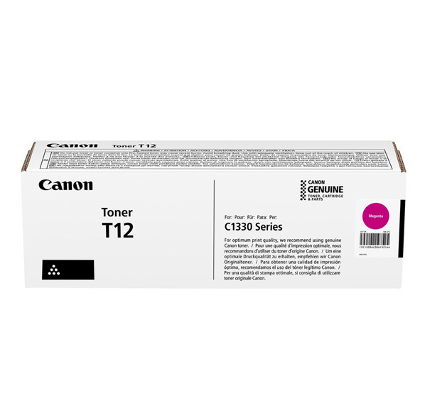 Toner Canon CRG-T12 magenta, 5.3k pagini, pentru Color imageCLASS X LBP1333C i-SENSYS X C1333i imageCLASS X C1333iF.