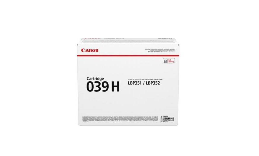 Toner Canon CRG039H, high capacity , black, capacitate 25k pagini, pentru LBP352X, LBP351X.