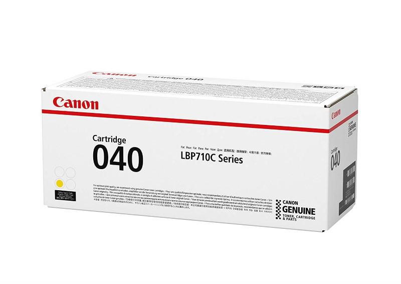 Toner Canon CRG040, yellow, capacitate 5400 pagini, pentru LBP712Cx, LBP710Cx .