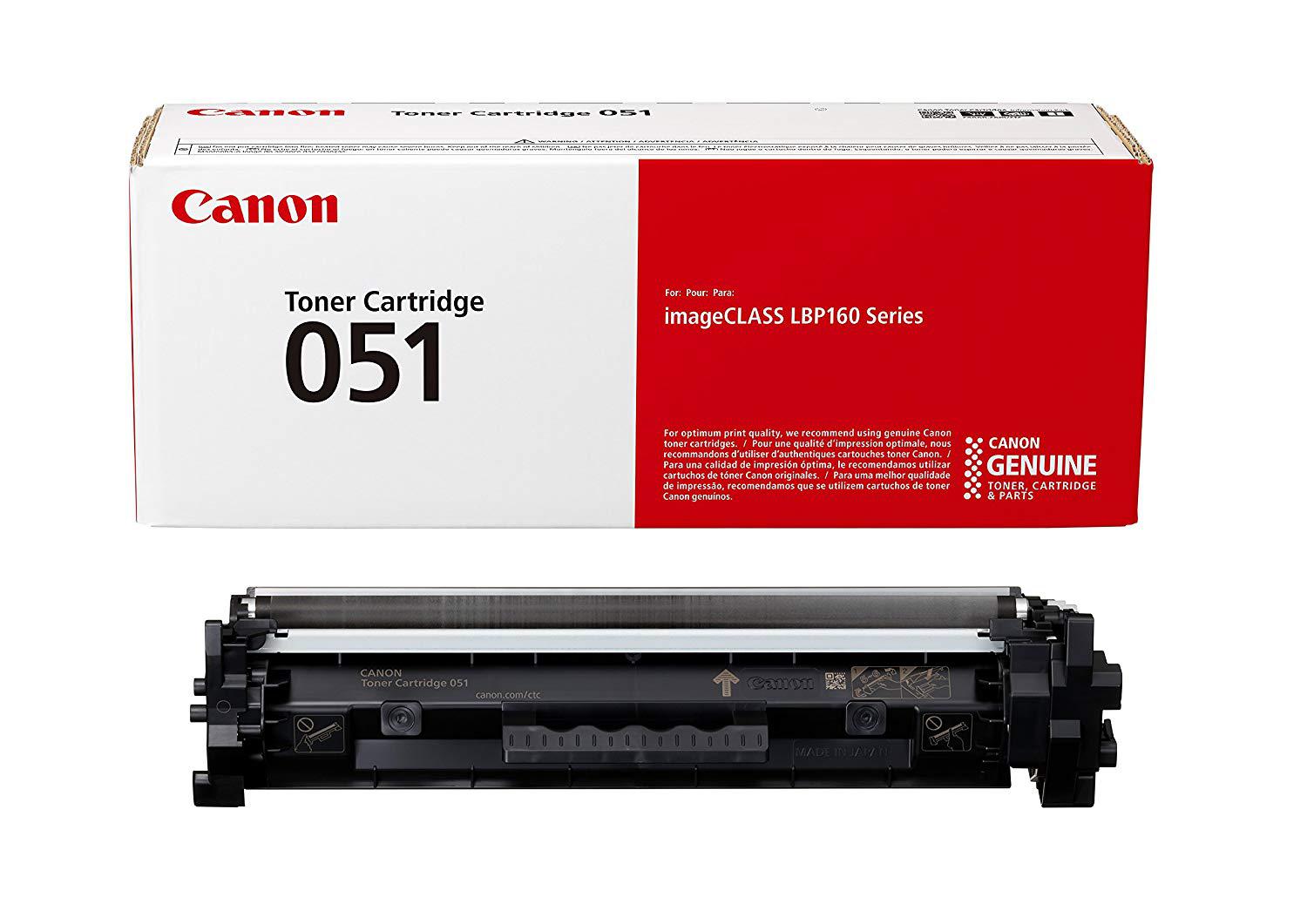 Toner Canon CRG051, black, capacitate 1.7k pagini, pentru LPB162dw, MF269dw, MF267dw, MF264dw.