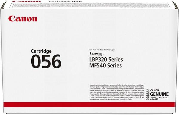 Toner Canon CRG056 black, capacitate 10k pagini, pentru LBP325X; MF542X; MF543X.