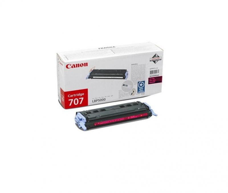 Toner Canon CRG707M, magenta, capacitate 2000 pagini, pentru LBP-5000