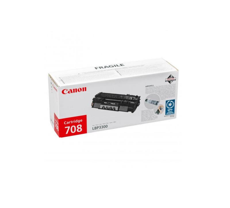 Toner Canon CRG708H, black, capacitate 6000 pagini, pentru LBP-3300, LBP-3360