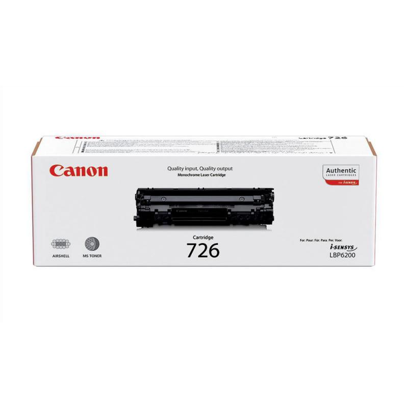 Toner Canon CRG726, black, capacitate 2100 pagini, pentru LBP6200d