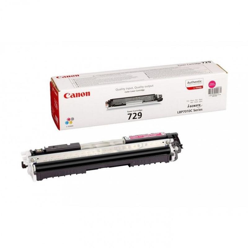 Toner Canon CRG729M, magenta, capacitate 1000 pagini, pentru LBP7018C, LBP7010C