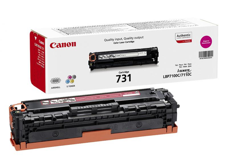 Toner Canon CRG731M, magenta, capacitate 1500 pagini, pentru LBP7100C, LBP7110C