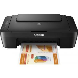 Multifunctional inkjet color Canon Pixma MG2550S, dimensiune A4 (Printare, Copiere, Scanare), viteza 8ipm alb-negru, 4ppm color, rezolutie 4800x600 dpi, alimentare hartie 60 coli, scanner cu suport plat CIS, rezolutie scanare 600 X 1200 dpi, viteza scanare A4 14 sec, copiere multipla max 21