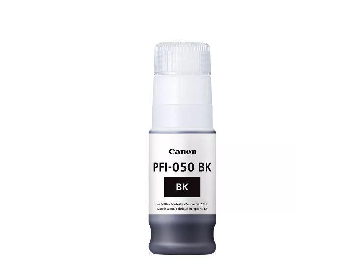 Cartus cerneala Canon PFI-050BK, Black, capacitate 70ml, pentru Canon TC-20, TC-20M.