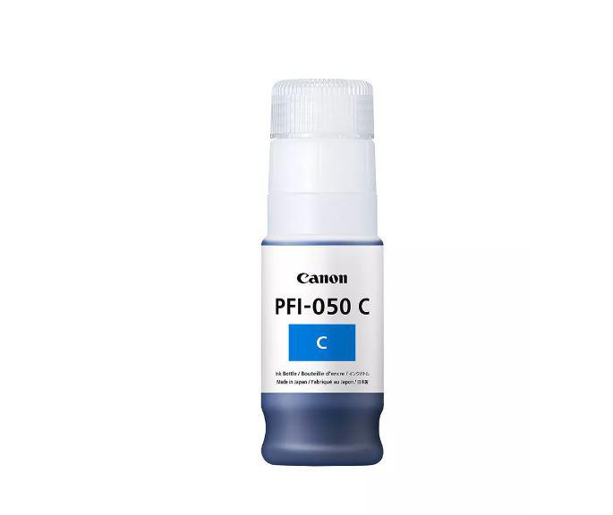 Cartus cerneala Canon PFI-050C, cyan, capacitate 70ml, pentru Canon TC- 20, TC-20M.