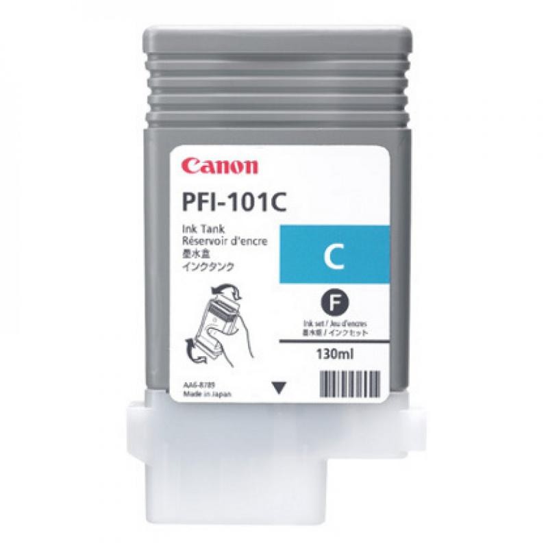 CANON PFI-101C CYAN INKJET CARTRIDGE