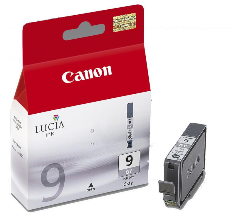 Cartus cerneala Canon PGI-9GY, grey, pentru Canon IX7000, Pixma MX7600, Pixma Pro 9500.