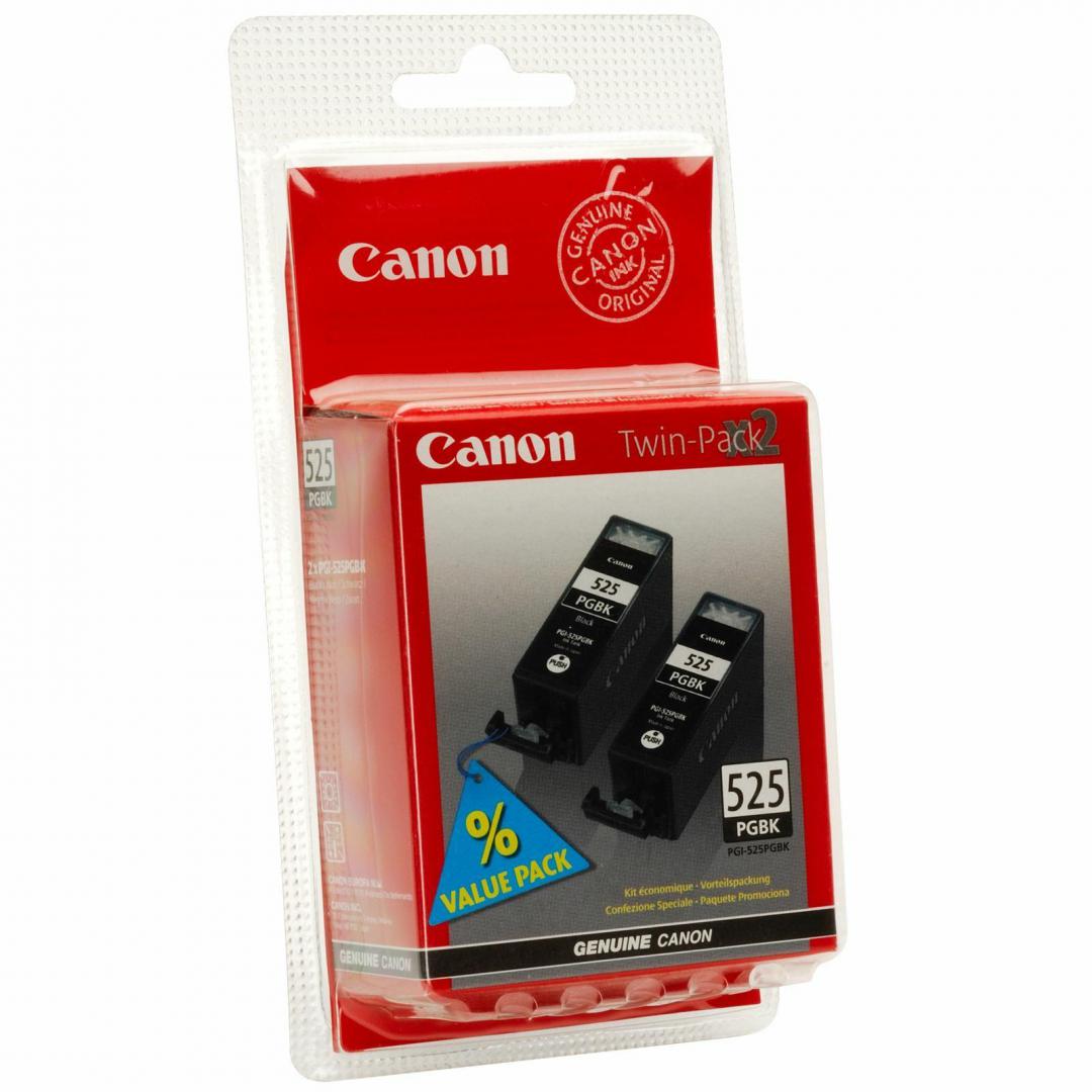 Cartus cerneala Canon PGI525PG, black, twin pack capacitate 38 ml, pentru Canon Pixma IP4850, Pixma IP4950, Pixma IX6550, Pixma MG5150, Pixma MG5250, Pixma MG5350, Pixma MG6150, Pixma MG6250, Pixma MG8150, Pixma MG8250, Pixma MX715, Pixma MX885, Pixma MX895.