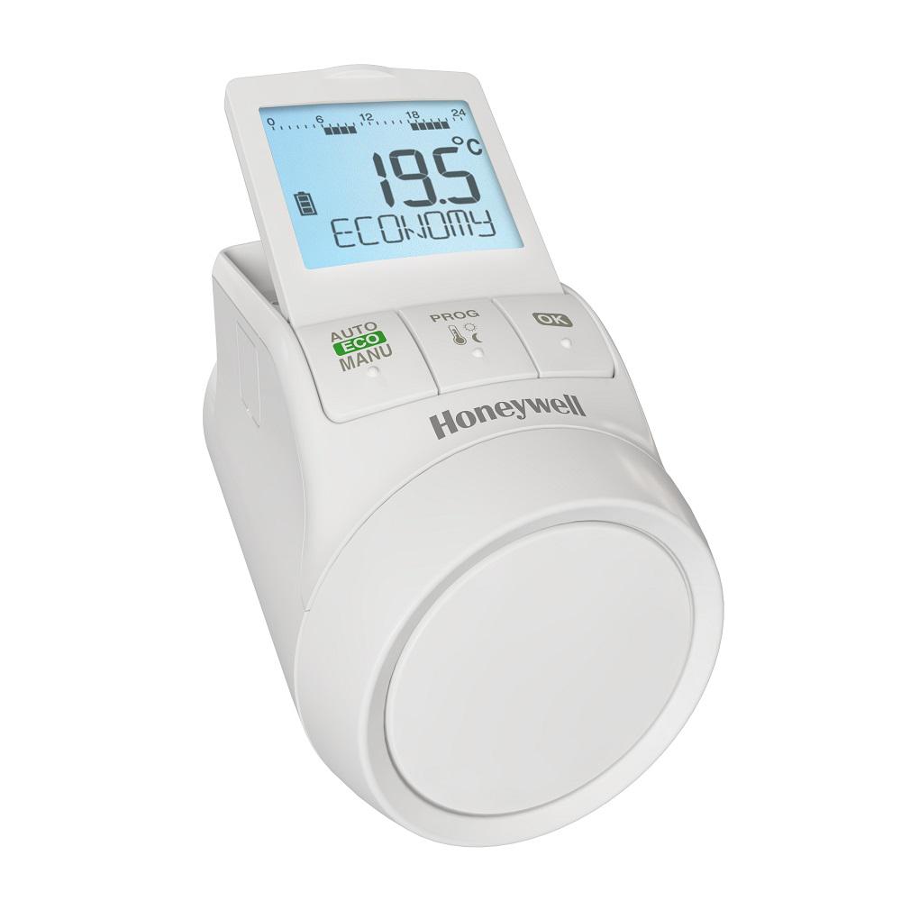 Cap termostatic de radiator cu afisaj digital, Honeywell HR90EE; program timp 7 zile