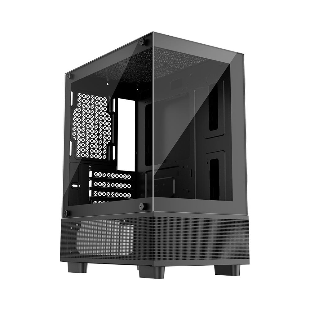 Carcasa 1STPLAYER MI2-A Mid Tower ARGB NEGRU