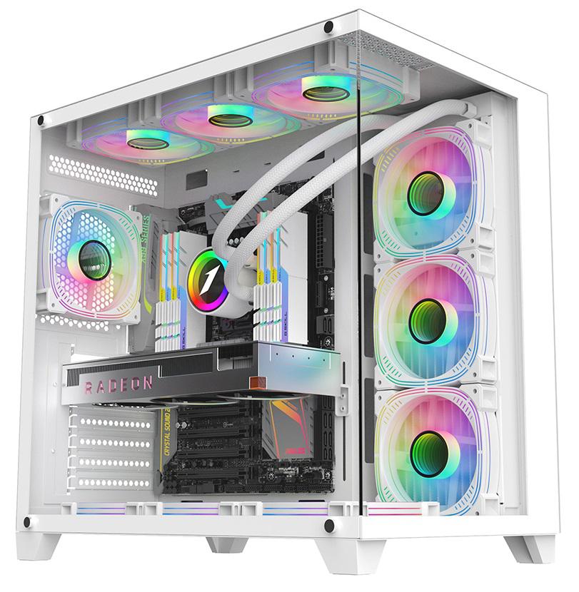 Carcasa 1STPLAYER Gaming MV8 Cube Tower ALB