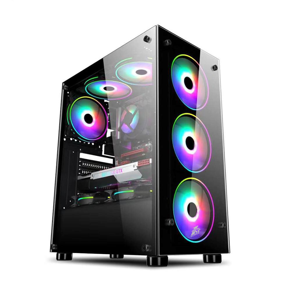 Carcasa 1STPLAYER V3-A Mid Tower ARGB NEGRU