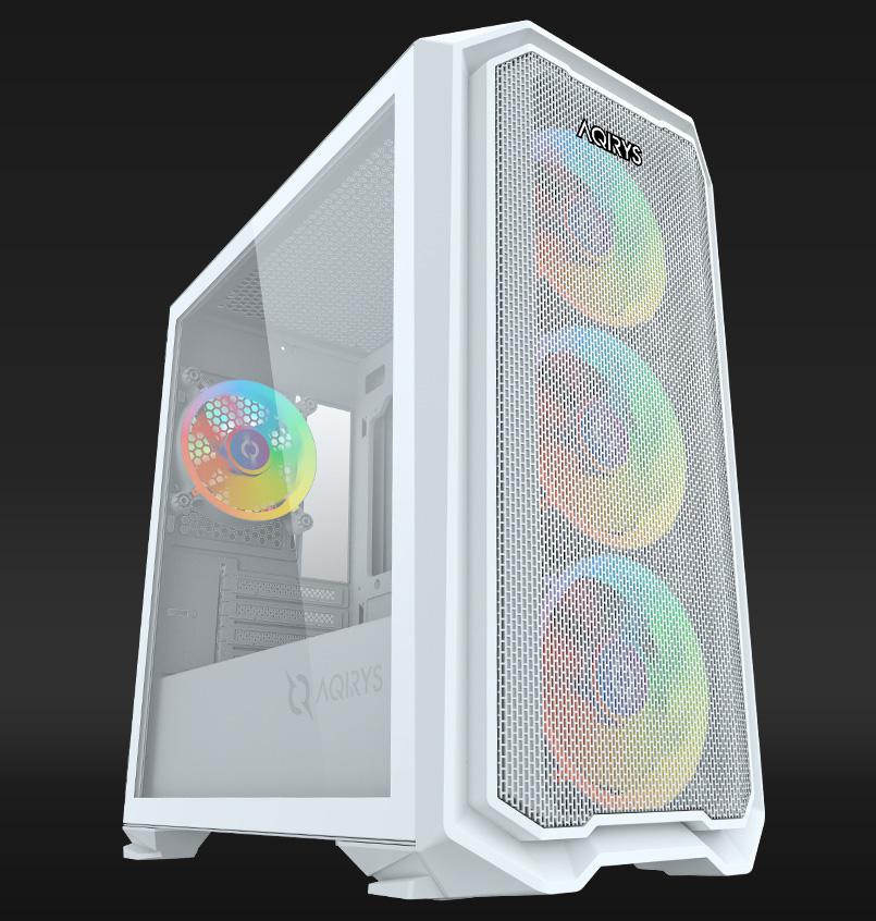 Carcasa Aqirys Wezen Midi Tower White RGB