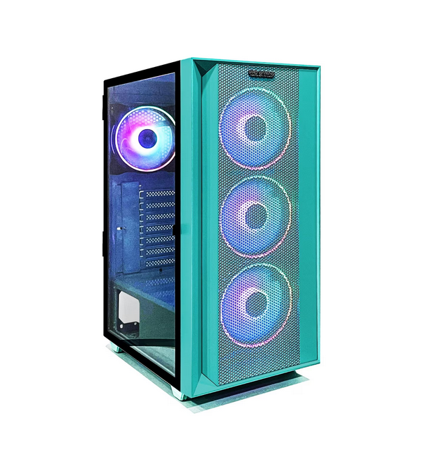 Carcasa PRO GAMING JUNGLE Mid Tower ARGB Cyan