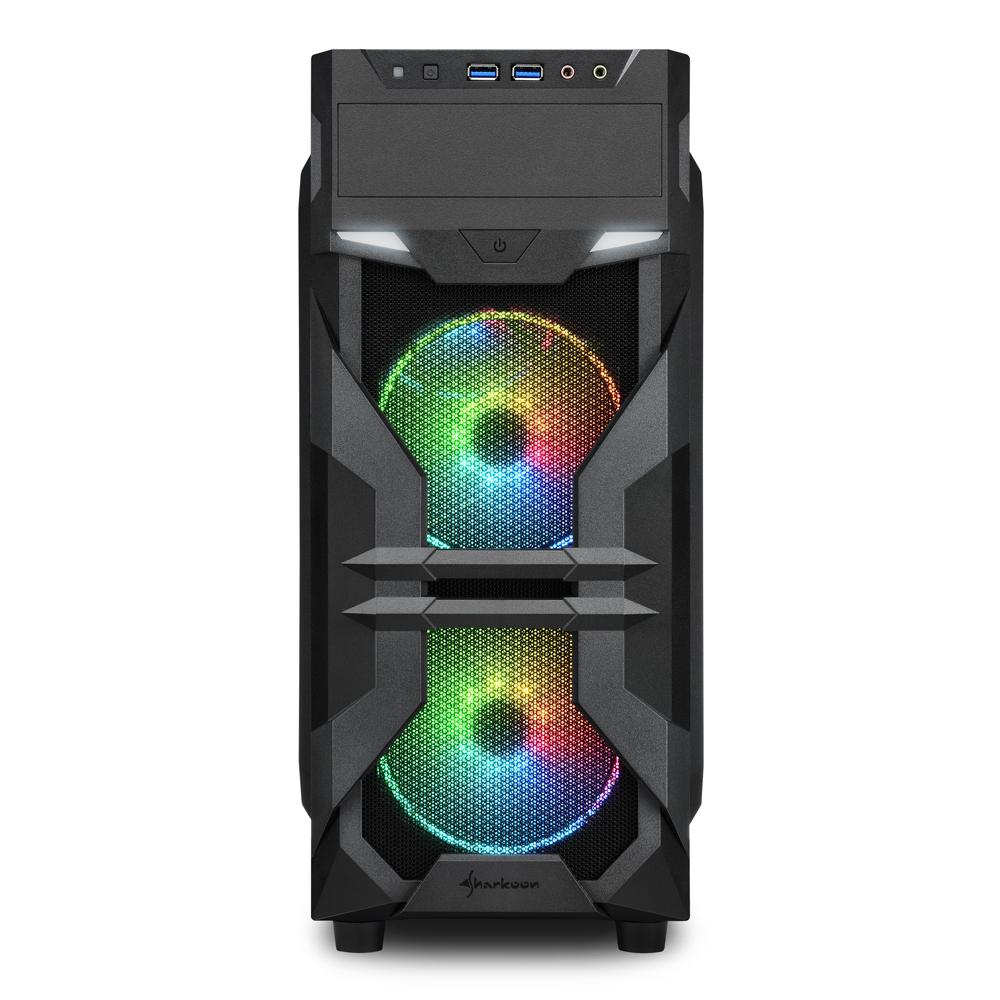 Carcasa Sharkoon VG7-W ATX, fara sursa, RGB