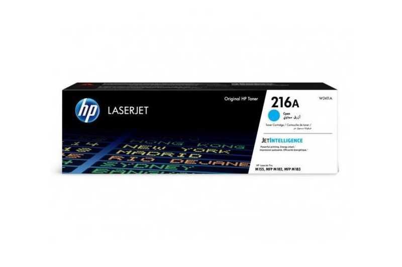 Toner HP W2411A, Cyan, 850 pagini, NR.216A Laserjet M182N