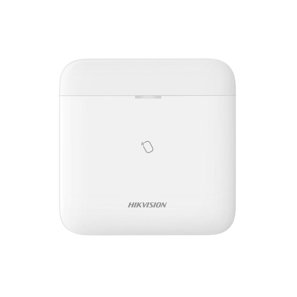 Centrala de alarma cu 96 zone AX PRO Hikvision DS-PWA96-M-WE, Wireless Control Panel Kit, 868MHz two-way wireless; Dual Wireless Technology: Tri-X/CAM-X; Long RF transmission range; pana la 96 Wireless Zones/Outputs, 8 Wireless Tag Readers/Keypads, 6 Wireless Sounder, 48 Keyfobs, 4 Wireless