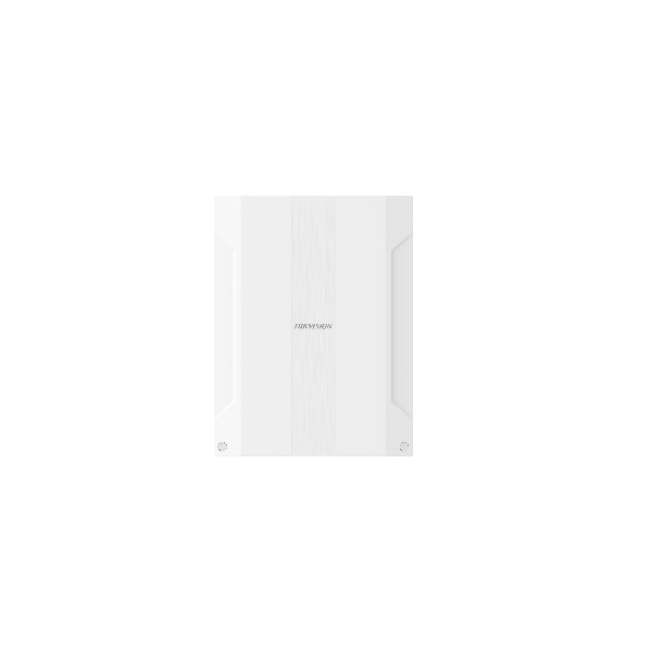 Centrala de alarma cu 96 zone AX PRO Hikvision DS-PWA96-M2-WE; TCP/IP, Wi-Fi, and 3/4G network; New generation wireless protocol: Tri-X/Cam-X; Long RF transmission distance; Two-way communication with AES-128 encryption; Connects up to 96 wireless zones/outputs (including 48 PIRCAMs), 48 wireless