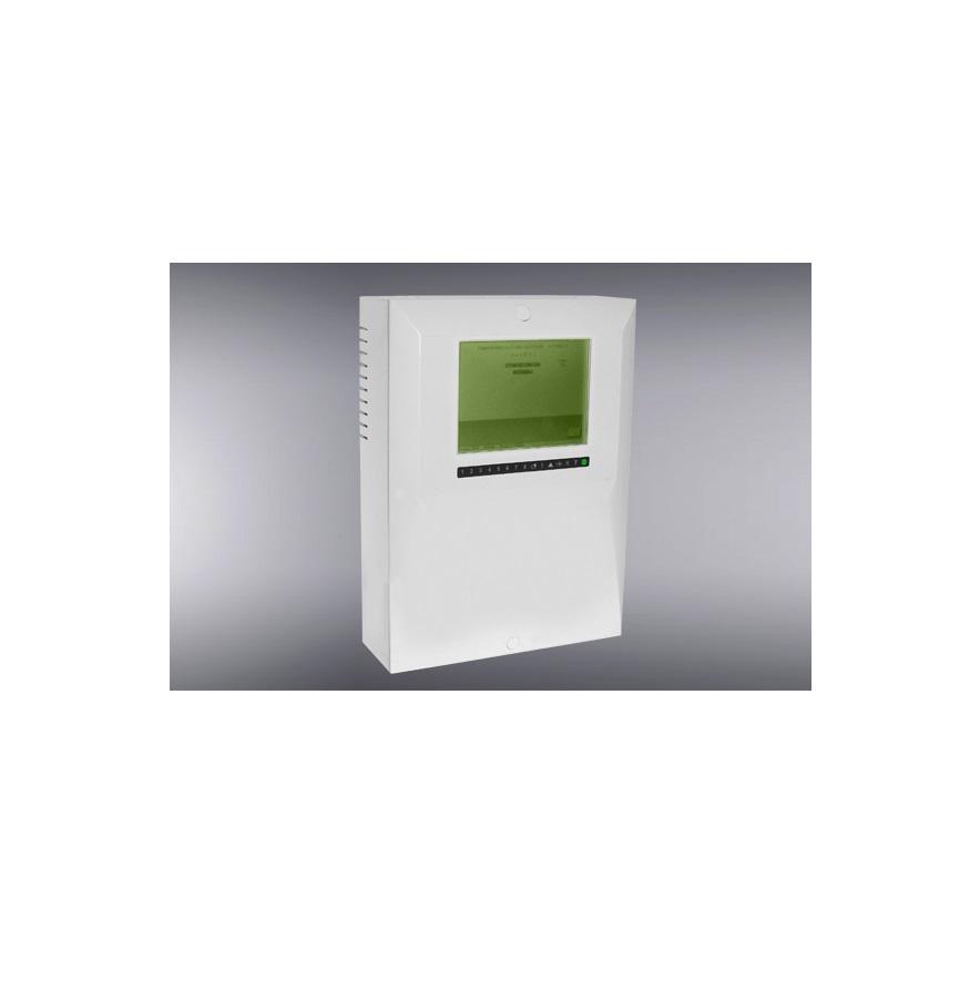 Interactive Addressable Fire Alarm panel IFS7002-1: - one signal loop, 125 addresses and branches possibility; - Graphic LCD display with touch screen panel; - up to 64 zones; - 2 monitorеd outputs; - nonvolatile archive memory – up to 1023 events; - 1 x CAN interface; - 1 x RS232 interface.