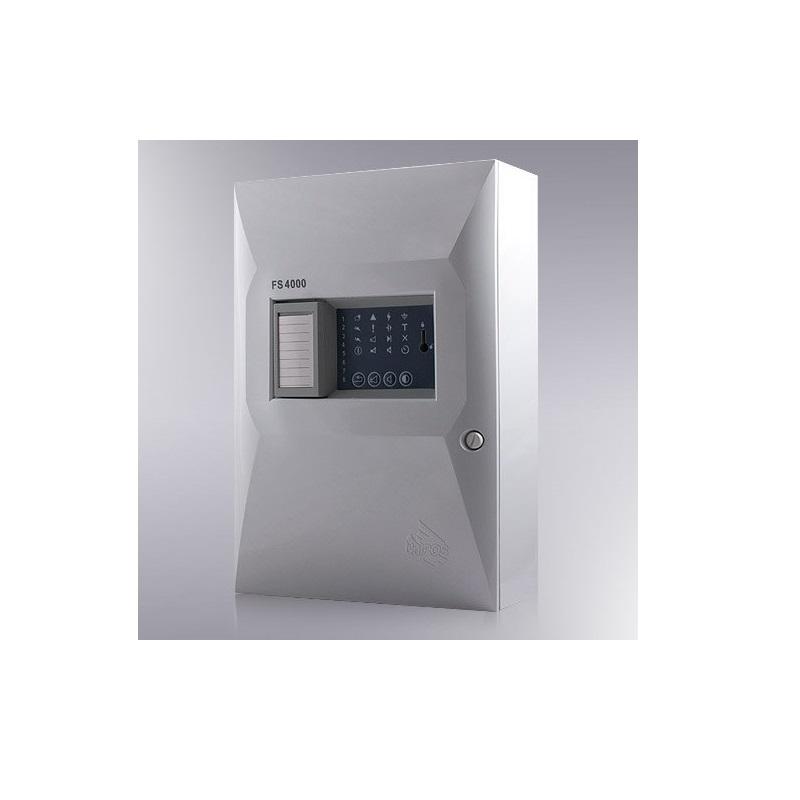 Conventional Fire Control panel FS4000/8:- 8 fire alarm lines;- 2 monitored outputs;- 2 relay outputs for for fire;- 1 relay output for fault.